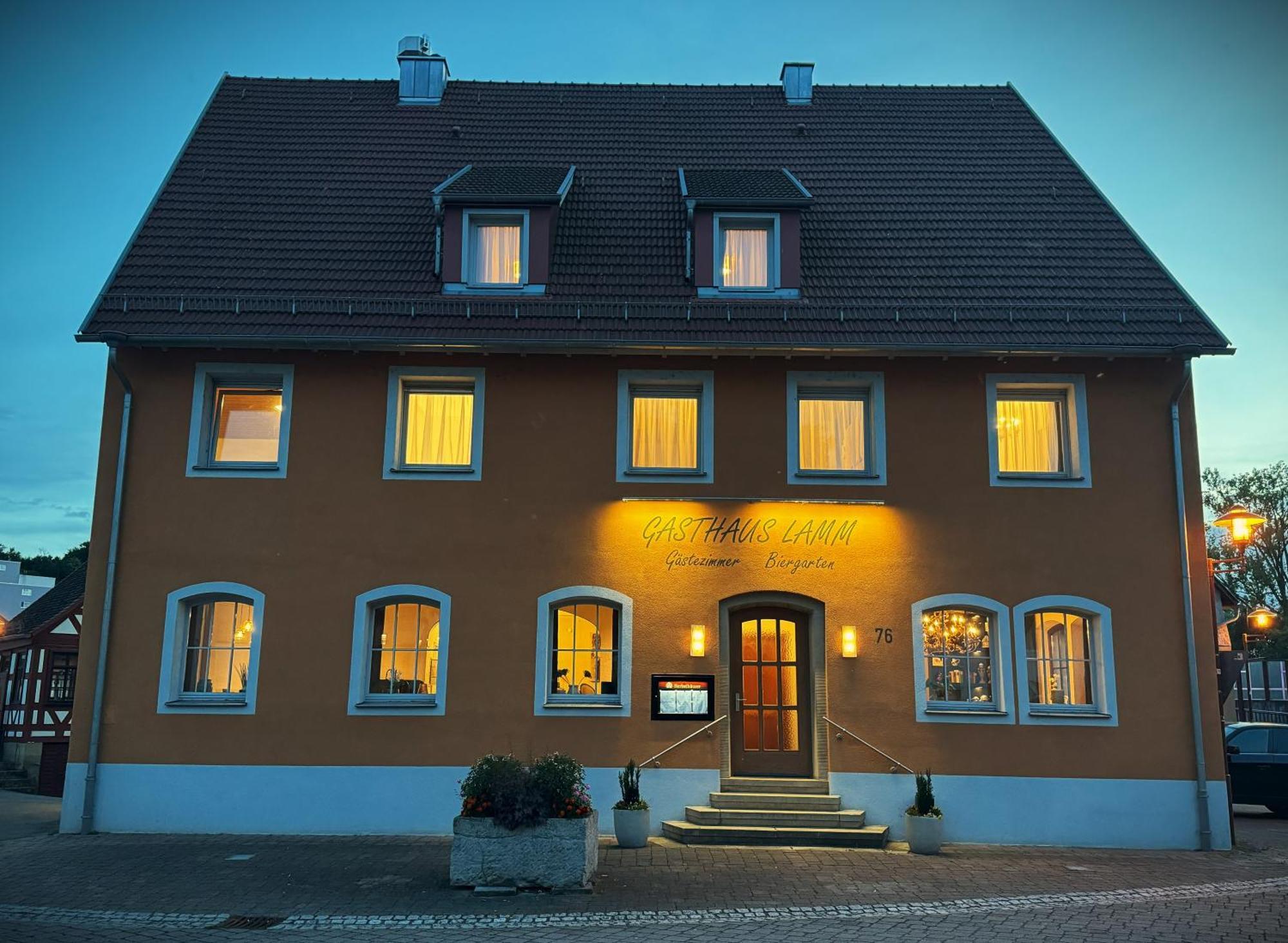 Gasthaus Lamm Neuenstadt am Kocher Exteriér fotografie